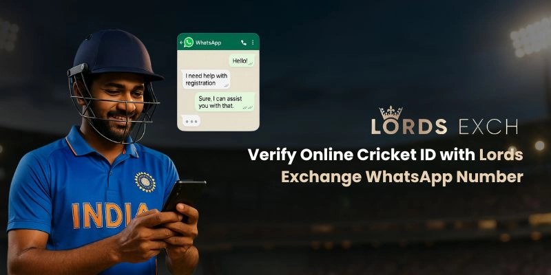 Verify Online Cricket ID with Lords Exchange WhatsApp Number